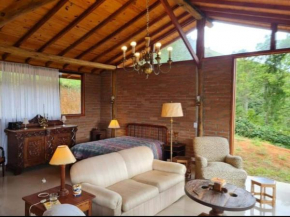 Cabana em Sao Francisco Xavier com linda vista